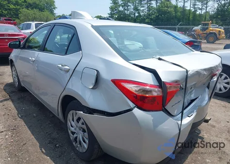 2018 Toyota Corolla Le из США, поврежденный, VIN 2T1BURHE8JC116054